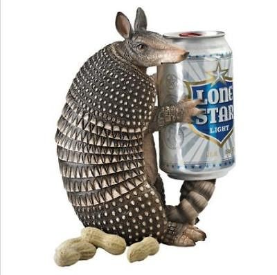 Armadillo Beverage Beer Soda Can Holder