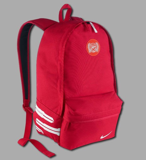 ARSENAL NIKE RED BACKPACK RUCKSACK BNWT SCHOOL HOLIDAY