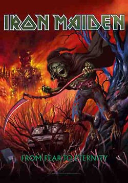 IRON MAIDEN FEAR TO ETERNITY Fabric Poster Oversized 30x40 Poster 