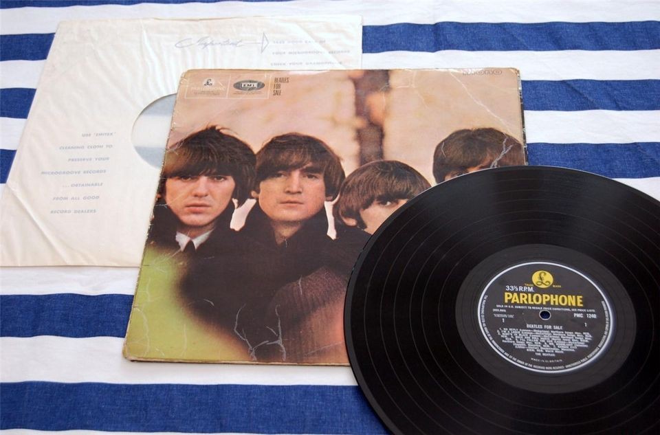 THE BEATLES ~ BEATLES FOR SALE ~ 1964 UK 1st PRESS 1/3 MOTHER STAMPS 