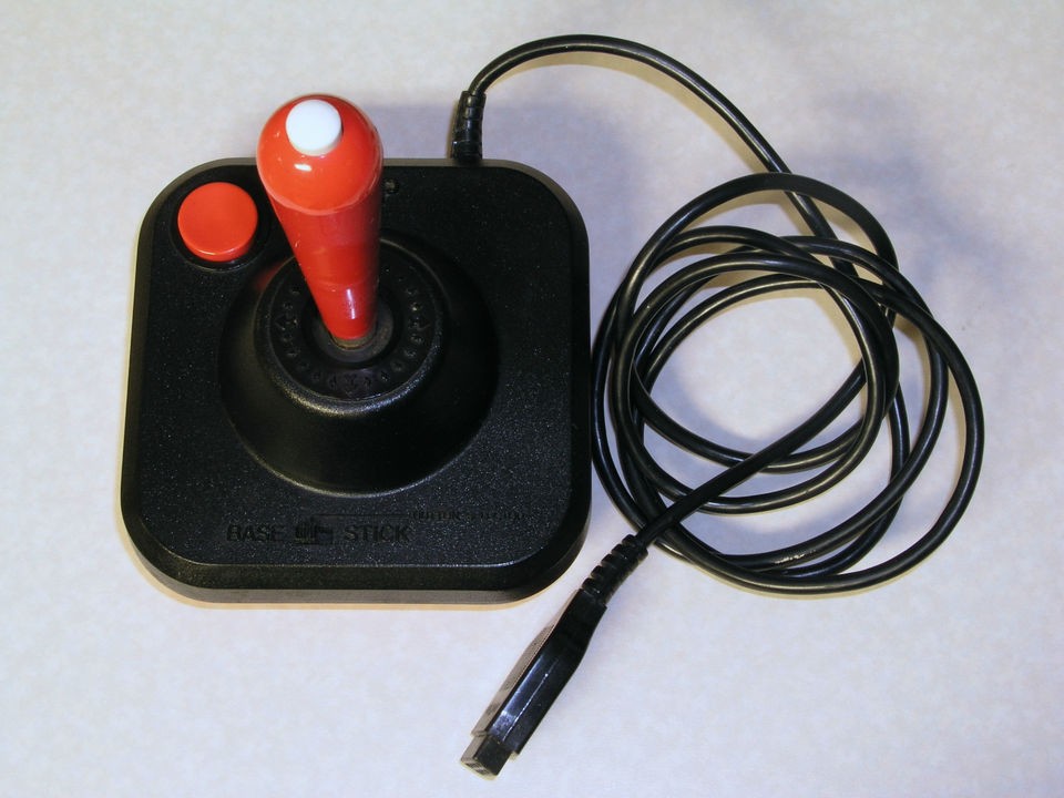 Wico Bat Handle Joystick Atari 2600 800/XL/XE/ST, C64, Amiga  Works 