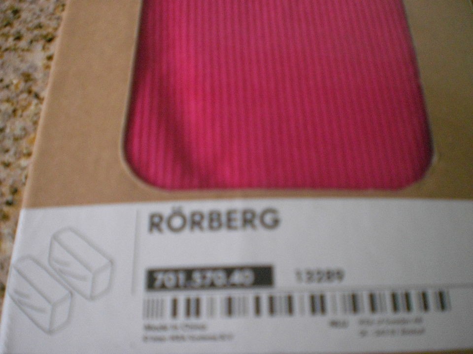 IKEA *RORBERG* armrest covers in leaby pink BNIP