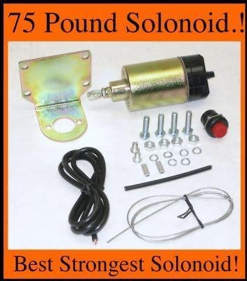 75 LB SHAVED DOOR HANDLE POPPER SOLENOID KIT Mini Truck 685