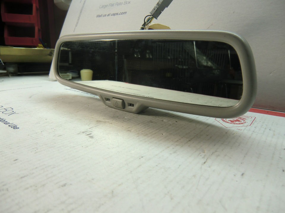 06 AUDI A4 REARVIEW MIRROR W/ AUTO DIM LF0143  J