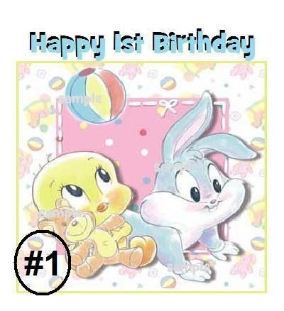 baby looney tunes in Holidays, Cards & Party Supply