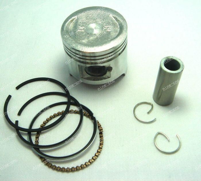 50cc Piston Kit Rings Pin ATVs Four Wheelers Quad Dirt Bike Pit Bikes