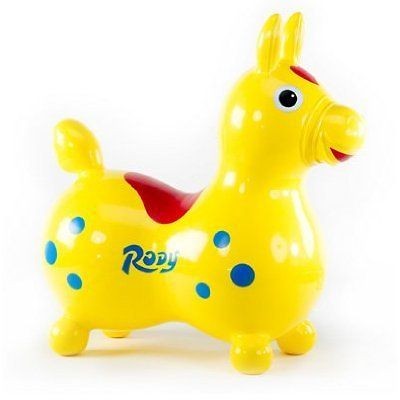 Rody Horse Original latex free product. Yellow