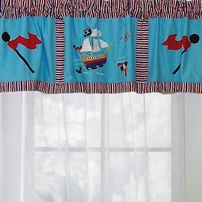 Pirates Treasure Window Valance