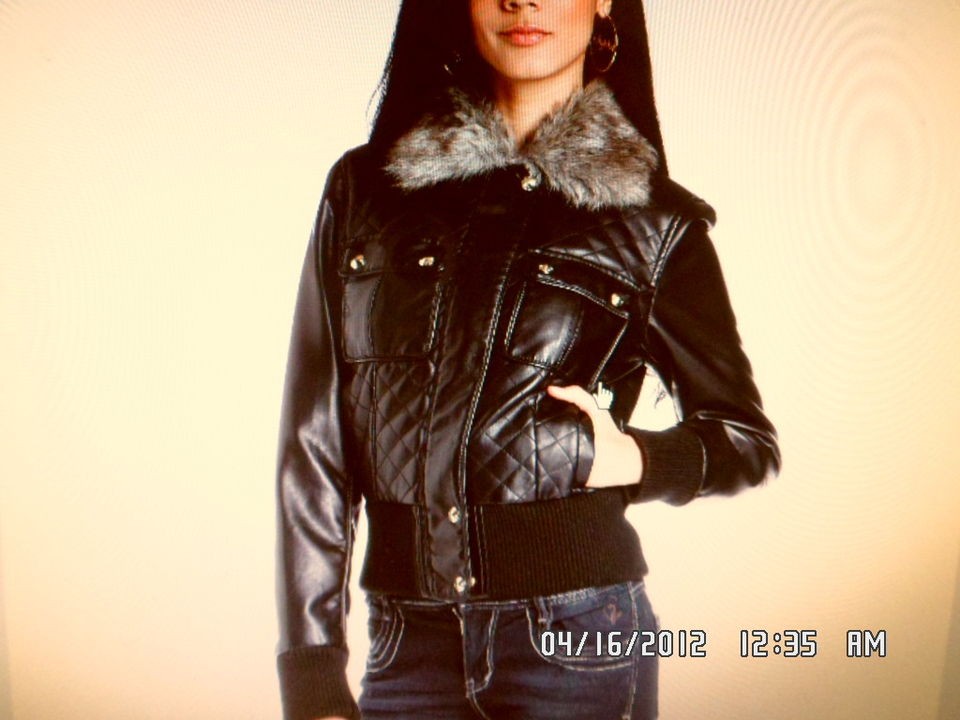 baby phat leather jacket in Coats & Jackets