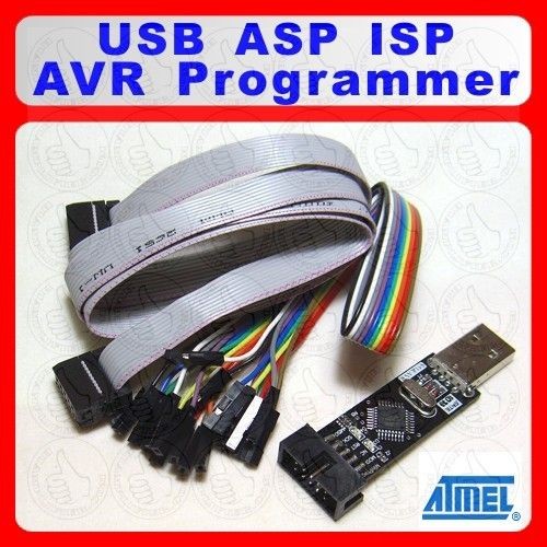 USBASP USBISP AVR Programmer ATMEL ATMEGA8 ATMEGA128 ATMEGA168 with 