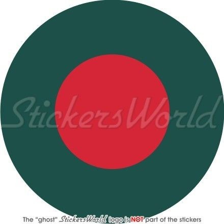 BANGLADESH Force Aérienne BANGLADAIS Avion Cocarde Sticker 