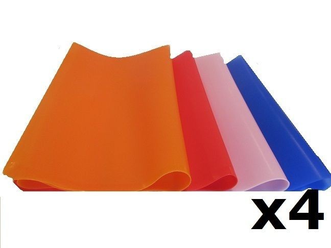 SILICONE BAKING MAT PIZZA PASTRY MATS TRAY LINER SHEET OVEN NON 