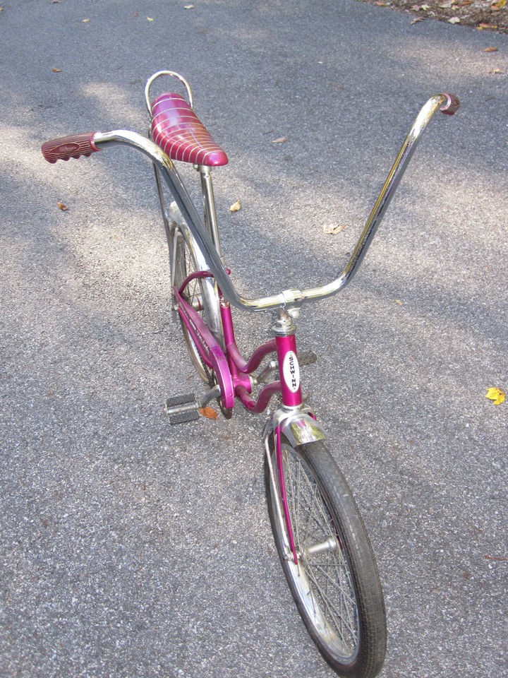   Schwinn Stingray Fair Lady Pink Original Vintage Bicycle Banana Seat