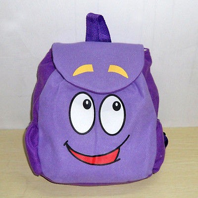 Dora the Explorer Plush Backpack Child PRE School Bag Toddler Size New