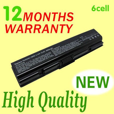 Battery For Toshiba Satellite Pro A200 A205 A215 A300D L300D L305D 