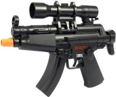   MINI MP5 ELECTRIC AUTOMATIC AIRSOFT RIFLE GUN SCOPE shotgun bb pistol