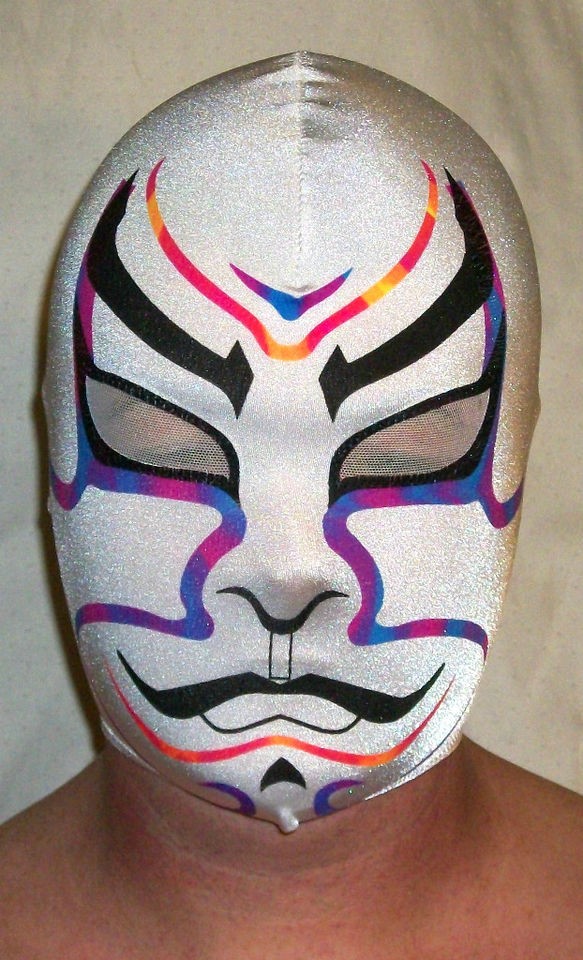 KABUKI SUMO MASK WRESTLING  ONE SIZE MADE IN AMERICA 