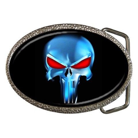 skull in Belt Buckles