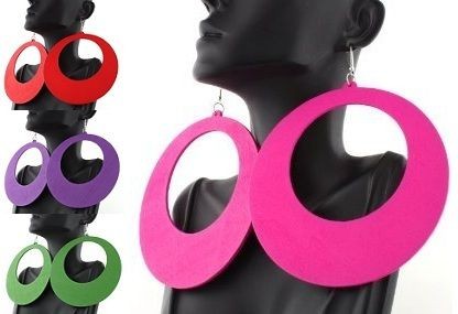 Basketball Wives 5 Retro Circle Style Drop Earrings Mob Poparazzi 4 