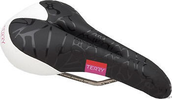 Terry Womens Butterfly Ti Gel Bike Saddle Black/W