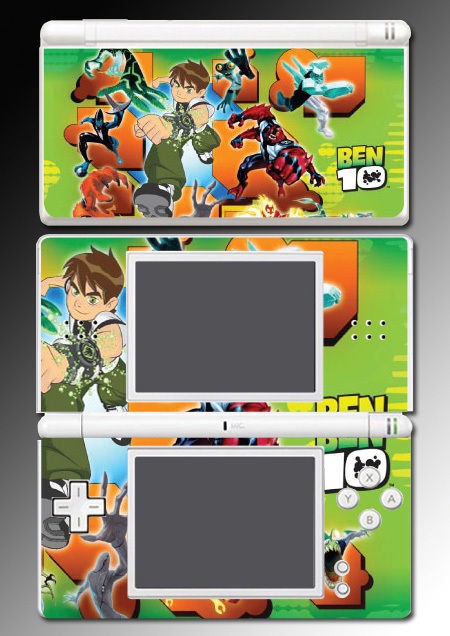 Ben 10 Alien Force game watch Skin 4 Nintendo DS Lite