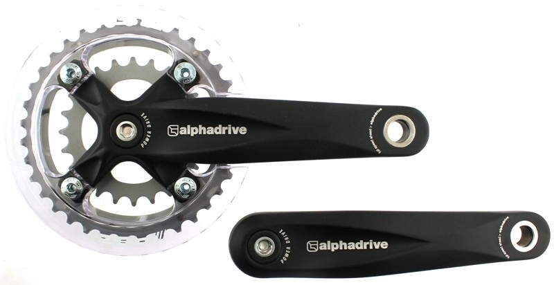   DRIVE Double Bash Guard 36/24 Bike Crankset 170mm Crank CK 715 NEW