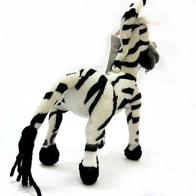   Lovely Cute 11 Zebra Plush Stuffed Toy Boy Girl Madagascar 3 Marty