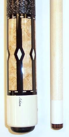 Schon STL8 Pool Cue   w/ 13.00mm Shaft   FREE Ship, 2x2, jt caps 