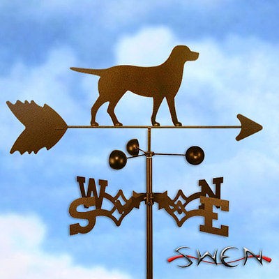 Hand Made Labrador Black Lab Dog Weathervane *NEW*