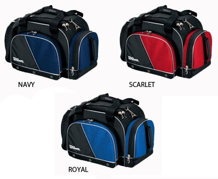   PRO DUFFLE SPORTS BAG (NAVY, ROYAL, RED) WTA9442 TENNIS SOCCER GYM