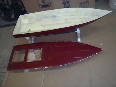 vintage fiberglass boats in Powerboats & Motorboats