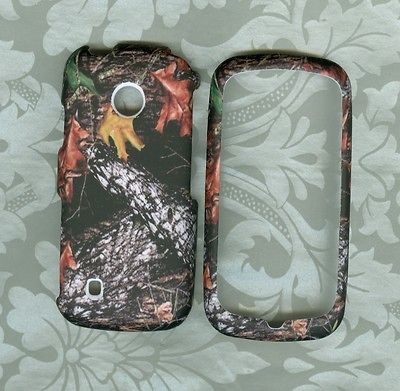 2D case LG Attune MN270 U.S. Cellular Hard rubberized case cover camo 