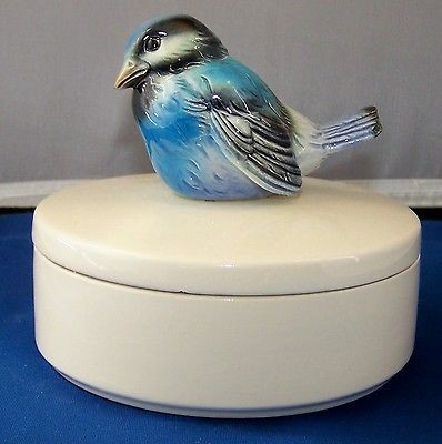 Vintage W. Germany 1974 Goebel Blue Bird Candy/Trinket Dish #8399914