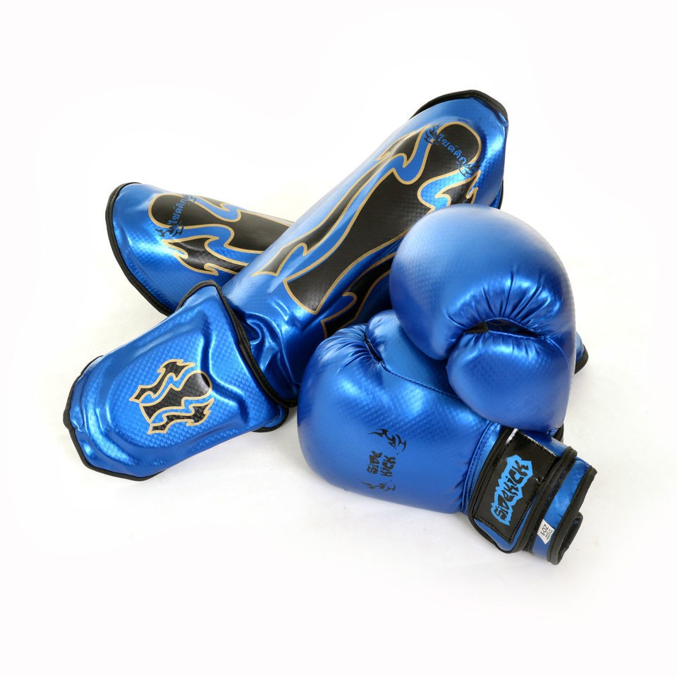 Sidekick Spartan Kids Boxing Muay Thai Kickboxing Gear Equipment Set 