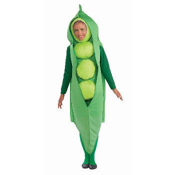 Funny Adult Couple Costume Peas Peas & Carrots P Pod