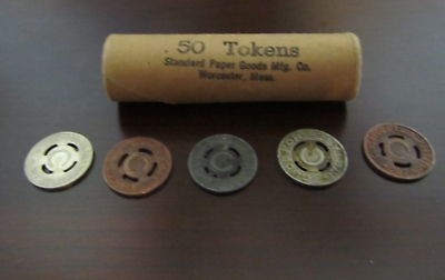 50 Conestoga Transportation Co. PA 525 Tokens One full roll