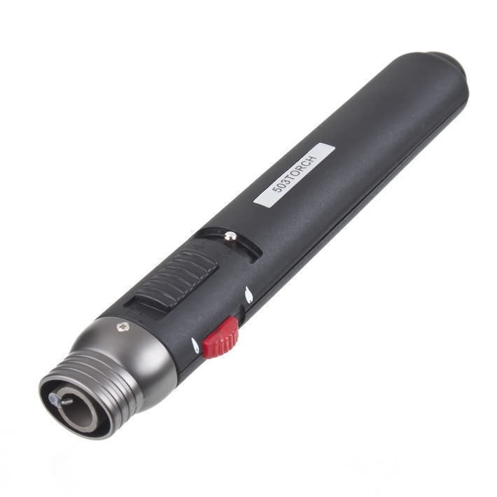 Jet Pencil Torch Butane Gas Lighter for Camping Cigarette Cigar 