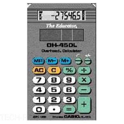 Casio OH450 Overhead Calculator 4 Functions   8 Character(s)