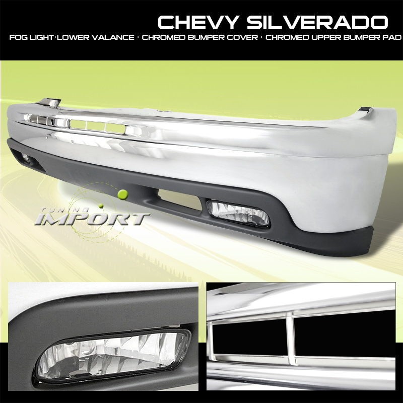 2000 2006 CHEVY TAHOE LS/LT FRONT BUMPER COVER+BUMPER PAD+VALANCE+FO 