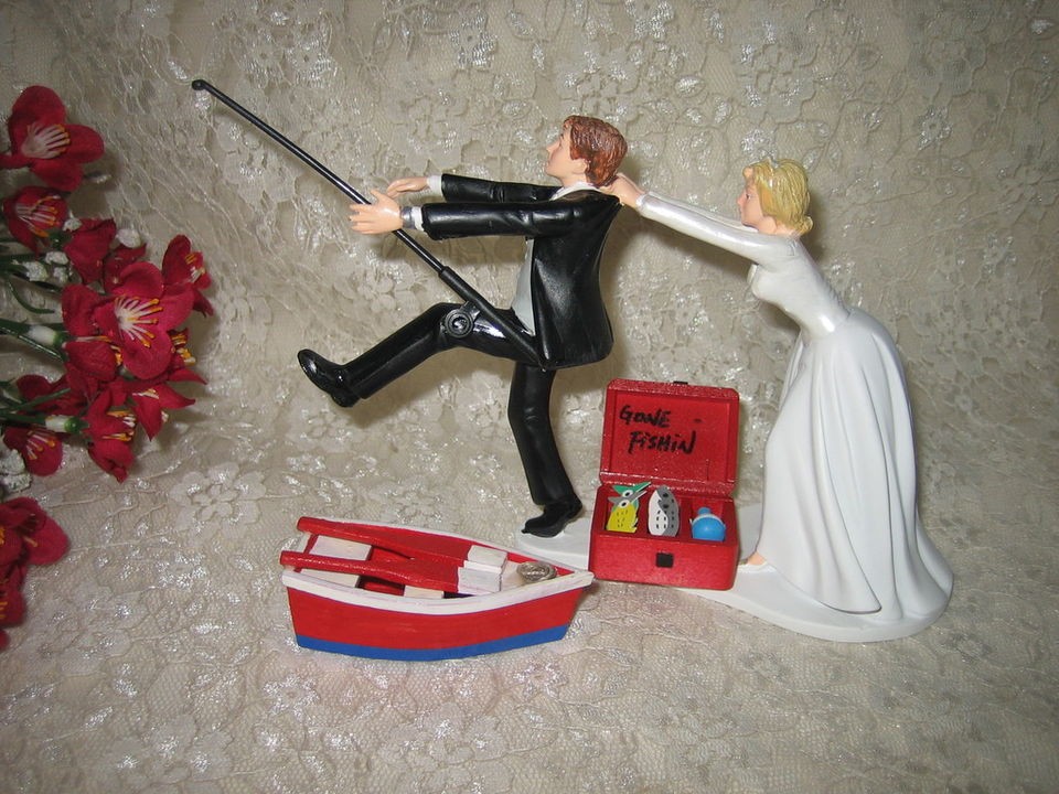 fishing cake toppers in Cake Toppers