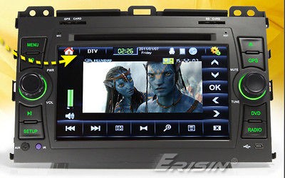   HD Screen Car DVD Player iPod GPS FM Radio Stereo Toyota prado