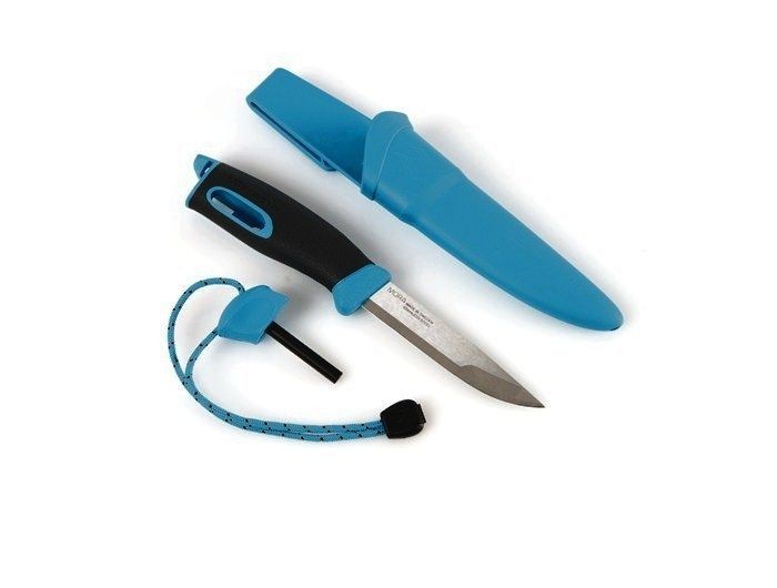 LIGHT MY FIRE BLUE SWEDISH FIRE KNIFE MADE BY MORA