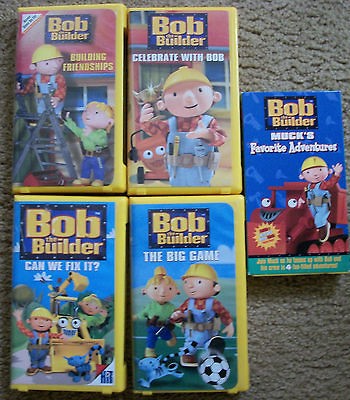   VHS VIDEO LOT 5 MUCKS ADVENTURE CELE​BRATE BIG GAME CAN WE FIX IT