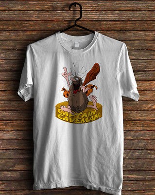 new hanna barbera plush captain caveman cartoon t shirt