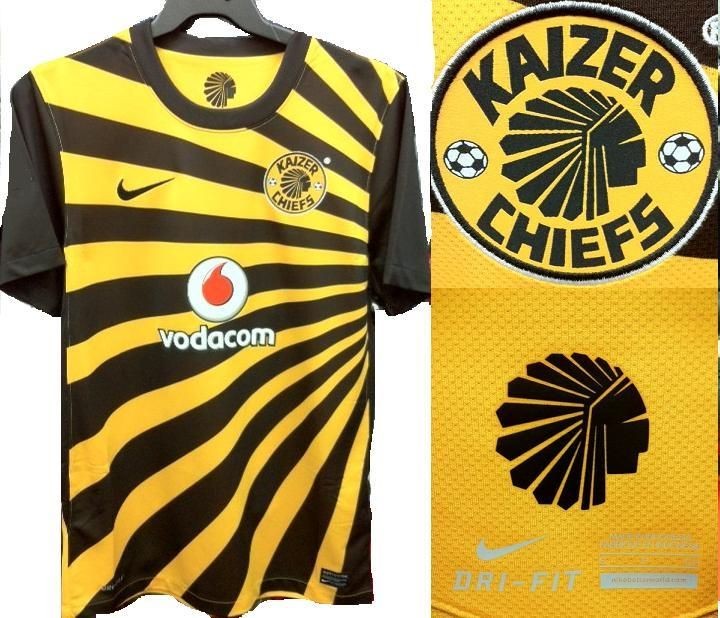   KAISER CHIEFS HOME 2011/2012 SOCCER FOOTBALL JERSEY TRIKOT MAILLOT