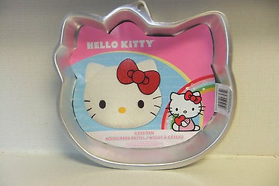 WILTON Hello Kitty Sanrio Co. Cake Pan Mold Insert Instructions ~NEW 
