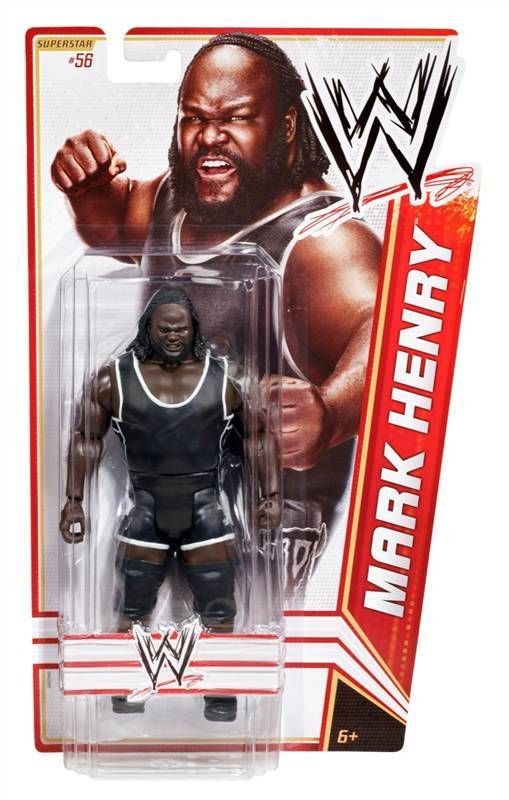 Mark Henry #56   WWE Basic Series 22   WWE Action Figure New Free UK 