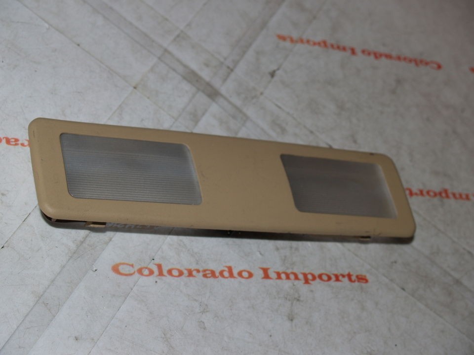   528i 540i 525i 530i M5 E38 740i Light lamp sun visor mirror tan beige