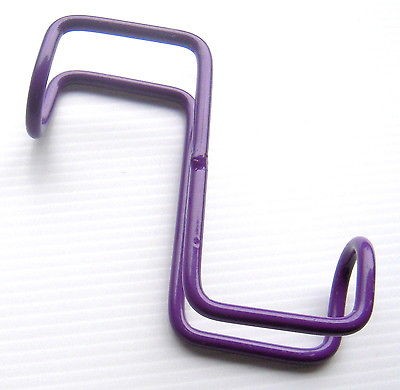   TACK BRIDLE HOOK 2 X 4 LOT OF 5 PURPLE TOUGH 1 NEW HORSE TACK