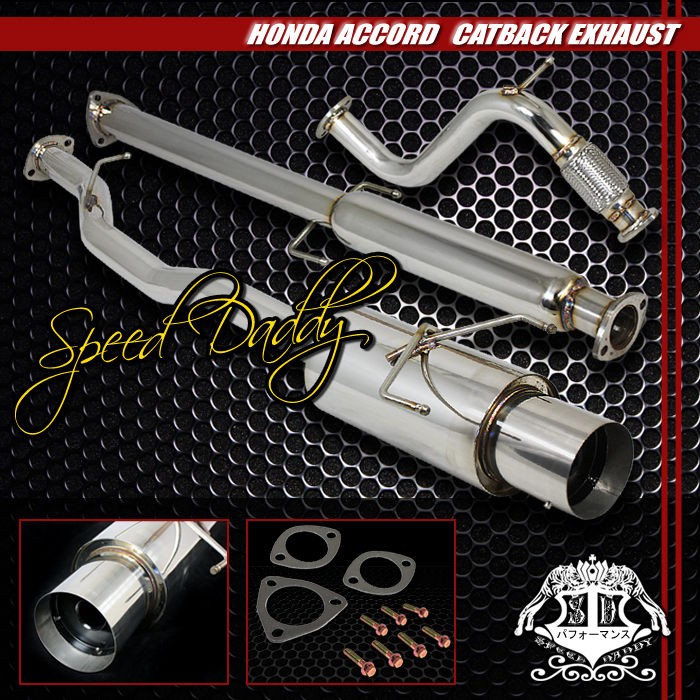 MUFFLER TIP CATBACK/CAT BACK EXHAUST 94 97 HONDA ACCORD CD3 6 H22 